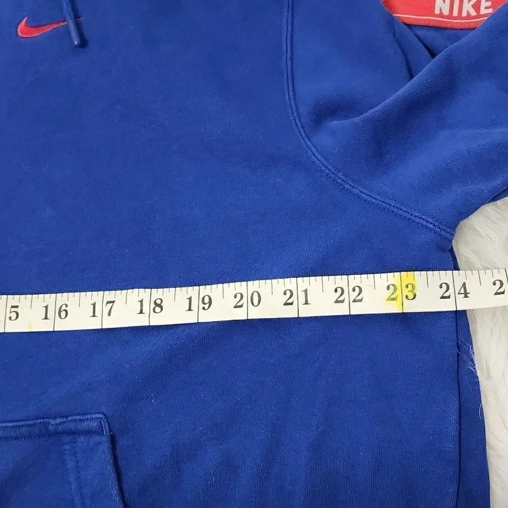 Nike full zip men's hooded full zip sweatshirt size 1X spellout sleeve